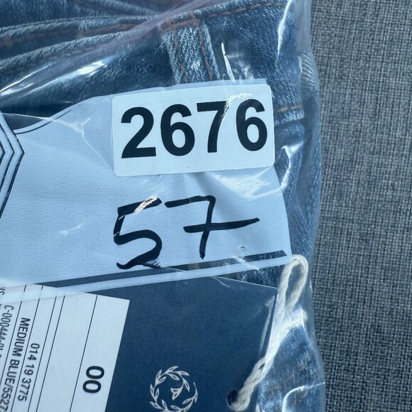 New Universal thread Jean Shorts High Rise 00/24 Buttons Cut off Fringe Cotton B - Picture 11 of 11